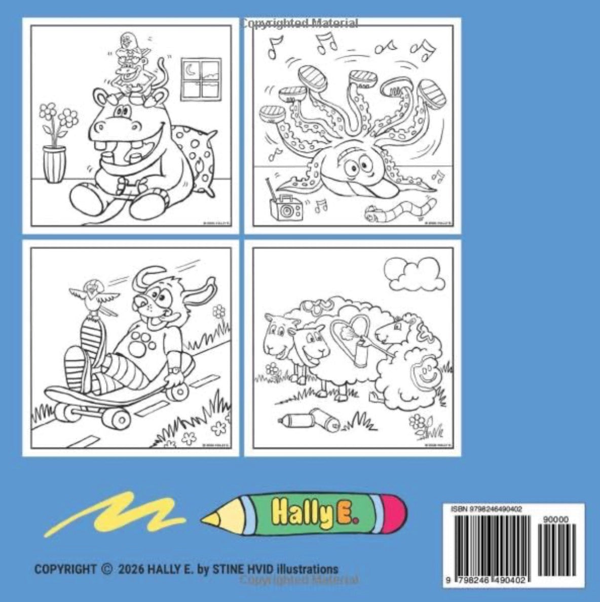Hally E. Coloring Books