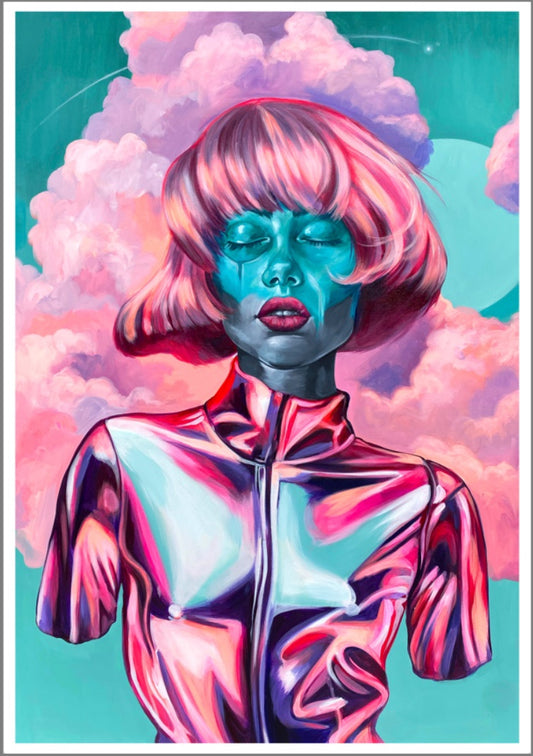 ‘Fly me to the moon’ - Plakat