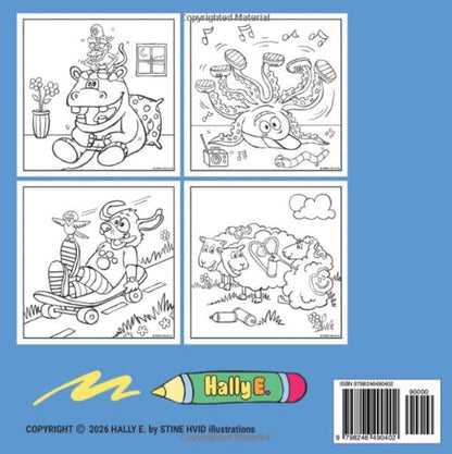 Hally E. Coloring Books